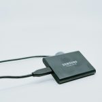 black Samsung power bank