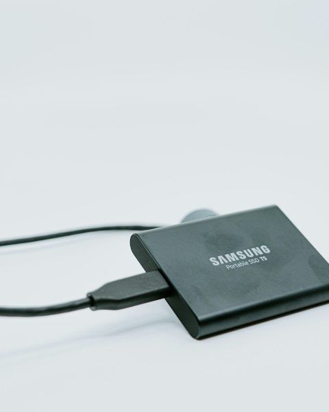 black Samsung power bank